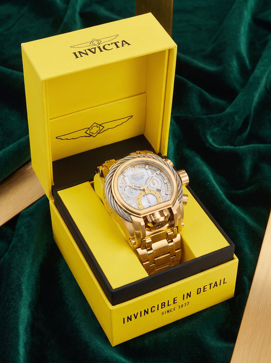 Cronógrafo Aurum Dorado