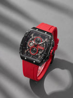 Reloj CURREN Cronógrafo Deportivo Rojo
