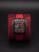 Reloj CURREN Cronógrafo Deportivo Rojo