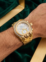Cronógrafo Aurum Dorado